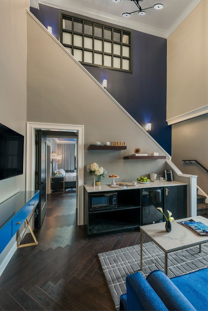 One bedroom duplex at the Goodwin